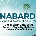 nabard grade a notification 2025